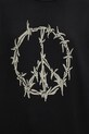 Bavlnená mikina Aries Peace Press Gothic Waffle LS Tee AR6003903
