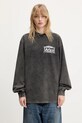 Aries longsleeve bawełniany Aged Ancient Temple LS Tee nadruk czarny AR6014103