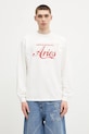 Aries longsleeve bawełniany Faded Cola LS Tee nadruk biały AR6265203