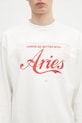 Aries longsleeve bawełniany Faded Cola LS Tee biały AR6265203