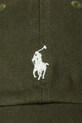 Chłopiec Polo Ralph Lauren czapka z daszkiem bawełniana dziecięca 322785653063 zielony