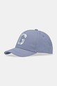 Дитяча бавовняна кепка Guess аплікація блакитний L5RZ06.WO08O.PPYA