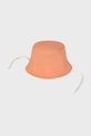 Mayoral cappello reversibile per bambini 10877.3B.Baby.PPYA arancione SS25