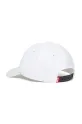 Дитяча бавовняна кепка Diesel FENSID HAT J02127 білий SS25