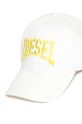 Мальчик Детская хлопковая кепка Diesel FCGUS HAT J02133 белый