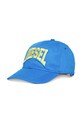 Дитяча бавовняна кепка Diesel FCGUS HAT аплікація блакитний J02133