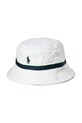 Дитяча бавовняна панама Polo Ralph Lauren 320970406001 білий SS25
