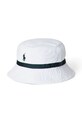 Детская хлопковая шляпа Polo Ralph Lauren 323970406001 белый SS25