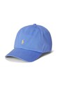 Дитяча бавовняна кепка Polo Ralph Lauren аплікація блакитний 323785653066