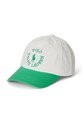 Polo Ralph Lauren czapka z daszkiem bawełniana dziecięca aplikacja biały 323963967002