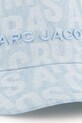 Marc Jacobs czapka z daszkiem bawełniana dziecięca niebieski W60408