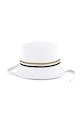 CHLAPEC Dětský bavlněný klobouk BOSS J51677 bílá