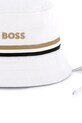BOSS gyerek pamut sapka J51677 fehér