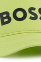 Παιδικό βαμβακερό καπέλο μπέιζμπολ BOSS J51681 πράσινο SS25