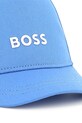 BOSS czapka z daszkiem bawełniana dziecięca J51693 niebieski SS25