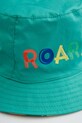 Dětský oboustranný bavlněný klobouk Coccodrillo WC5363301ALB tyrkysová SS25