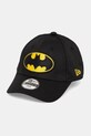 New Era șapcă BATMAN bumbac negru 60667544