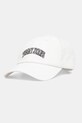 Tommy Jeans șapcă de baseball din bumbac bumbac alb AW0AW16992