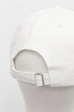 Tommy Jeans șapcă de baseball din bumbac alb AW0AW16992