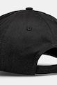 Akcesoria Tommy Jeans czapka z daszkiem bawełniana AW0AW16986 czarny