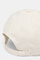 Akcesoria Tommy Jeans czapka z daszkiem bawełniana AW0AW16991 beżowy