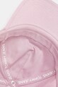 Tommy Jeans czapka z daszkiem bawełniana różowy AW0AW16991