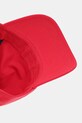 Tommy Jeans czapka z daszkiem bawełniana czerwony AW0AW16991