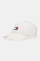 Tommy Jeans șapcă de baseball din bumbac bumbac bej AW0AW16991