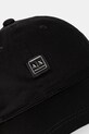 Armani Exchange șapcă de baseball din bumbac XW000312.AF12128 negru SS25