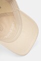 Calvin Klein czapka z daszkiem beżowy K60K612871