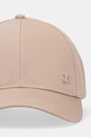 Хлопковая кепка Calvin Klein K60K613102 бежевый SS25