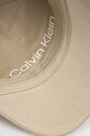 Calvin Klein czapka z daszkiem bawełniana beżowy K60K613102
