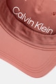 Bavlnená šiltovka Calvin Klein oranžová K60K613102