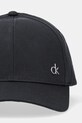 Calvin Klein czapka z daszkiem bawełniana K60K613102 czarny SS25
