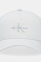 Šiltovka Calvin Klein Jeans K60K613056 sivá SS25