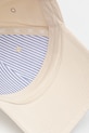Doplňky Bavlněná baseballová čepice Tommy Hilfiger AW0AW16843 béžová