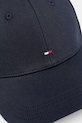 Tommy Hilfiger șapcă de baseball din bumbac AW0AW16844 bleumarin SS25