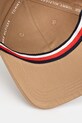 Аксесуари Бавовняна бейсболка Tommy Hilfiger AW0AW16844 бежевий