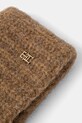 Čelenka s příměsí vlny Tommy Hilfiger AW0AW16845 hnědá SS25