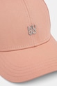 Бавовняна бейсболка HUGO 50533427 рожевий SS25