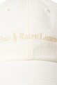 Бавовняна бейсболка Polo Ralph Lauren білий 211967360