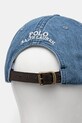 Бавовняна бейсболка Polo Ralph Lauren блакитний 211967367