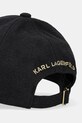 Аксесуари Вовняна кепка Karl Lagerfeld A1W33065 чорний