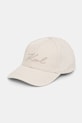 Кепка Karl Lagerfeld K/SIGNATURE бавовна бежевий A1W33069