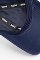 Бавовняна бейсболка BOSS темно-синій 50533348