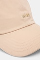 BOSS șapcă de baseball din bumbac 50533367 bej AW25