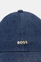 BOSS șapcă de baseball din bumbac bleumarin 50533368