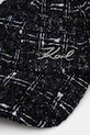 Кепка з домішкою вовни Karl Lagerfeld A1W33072 чорний SS25