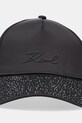Karl Lagerfeld czapka z daszkiem A1W33175 czarny SS25