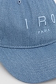 Džínová baseballová čepice IRO WM90GREBDN modrá SS25